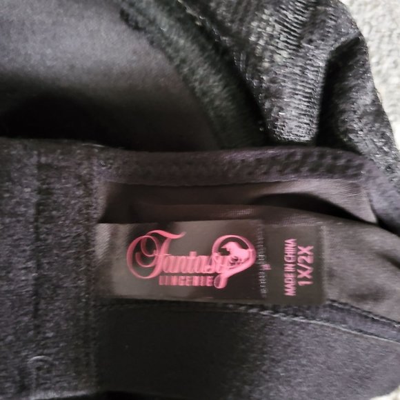 Fantasy Lingerie Monique Cage Sexy Is For Every Body Bra Black Plus Size 1X/2X - Picture 11 of 14